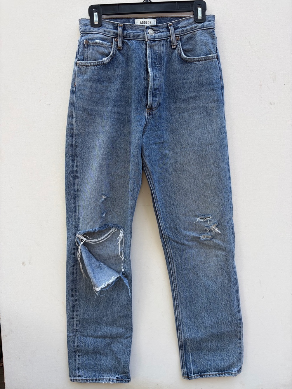 Agolde 90s Pinch Waist High Rise Straight Jeans